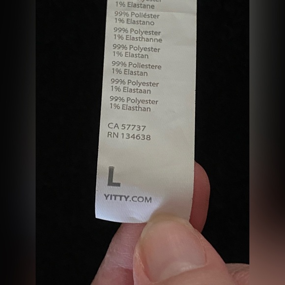 NWT YITTY Pet Me Short Fuzzy Zip Up One Piece Black Size Large - Picture 14 of 14